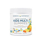 NORDIC NATURALS Bērniem Multi Zero Sugar apelsīnu un citrona garšas želeja 120 tabletes