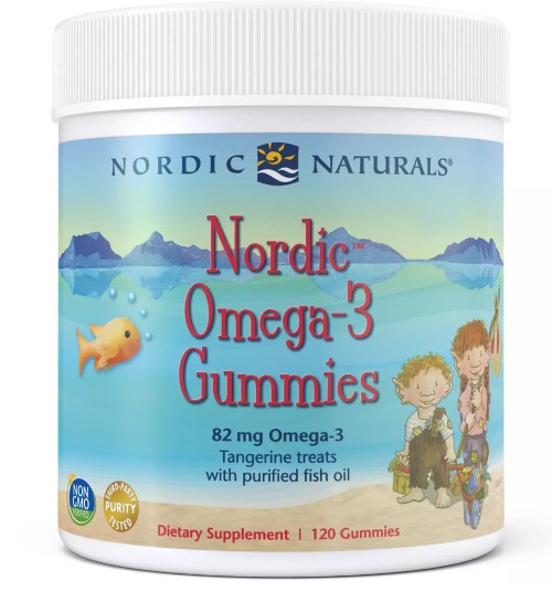 NORDIC NATURALS Nordic Omega-3 gumijkas 120 gumijkas