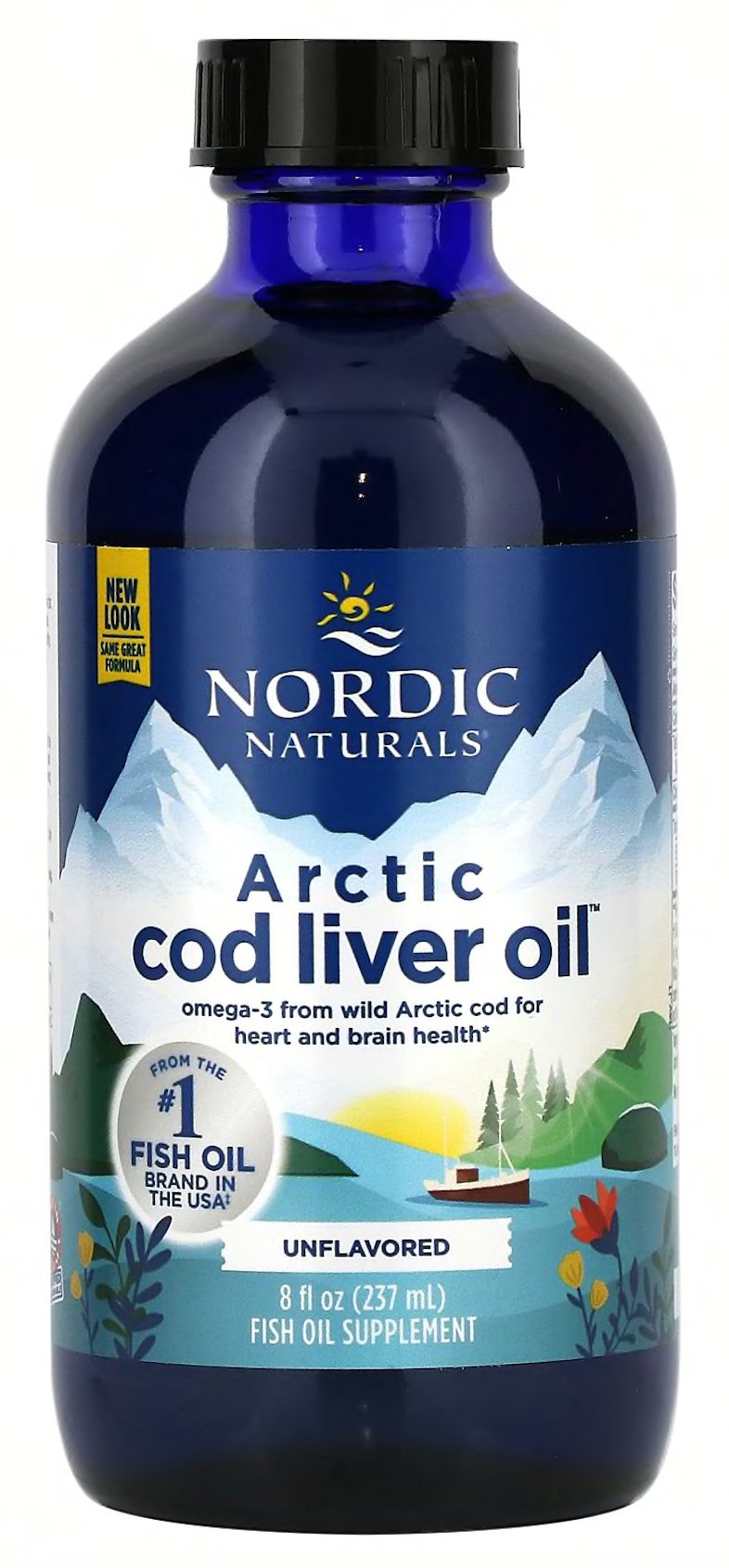 NORDIC NATURALS Arktiskās mencu aknu eļļa 237 ml