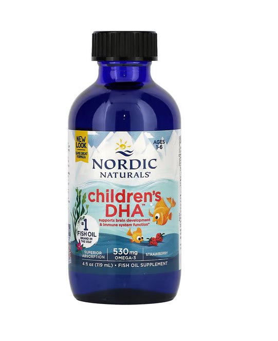 NORDIC NATURALS DHA bērniem 530 mg 119 ml
