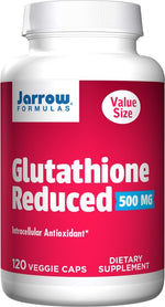 JARROW FORMULAS Glutations — samazināta glutationa deva 120 kapsulas