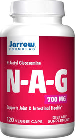 JARROW FORMULAS N-A-G N-acetil-D-glikozamīns 120 kapsulas