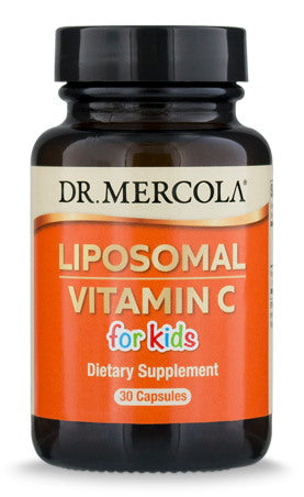 DR. MERCOLA liposomu C vitamīns bērniem - liposomu C vitamīns - bērniem 30 kapsulas