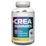 Activlab Crea Gummies, kreatīna monohidrāts 4500 mg, citrons un laims — 60 gumijas.