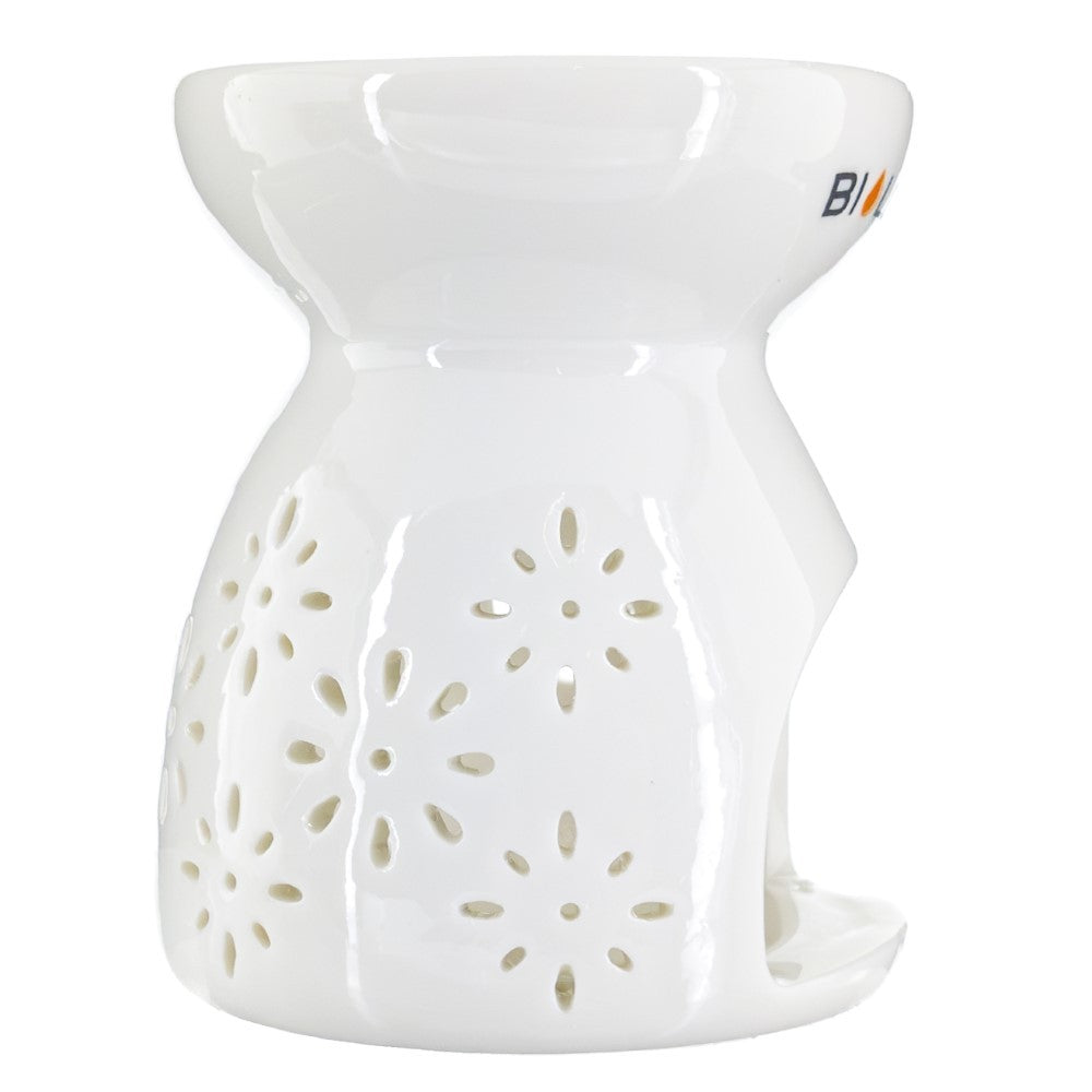 Bilovit keramikas aromlampas ēteriskajām eļļām - balts