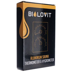 Bilovit Black pirts termometrs ar higrometru
