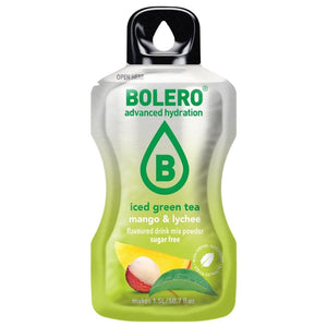 Bolero Classic Instant Drink Iced Green Tea Mango & Lychee (mango zaļā ledus tēja, liči) - 8 g