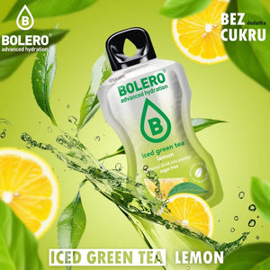 Bolero Classic ātri pagatavojams dzēriens Iced Green Tea Lemon - 8 g