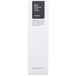 COSRX BHA Blackhead Power šķīdums pret pinnēm ar dabīgo BHA skābi – 100 ml