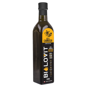 Bilovit Juodųjų kmynų aliejus šalto spaudimo - 500 ml - Magnis.lt