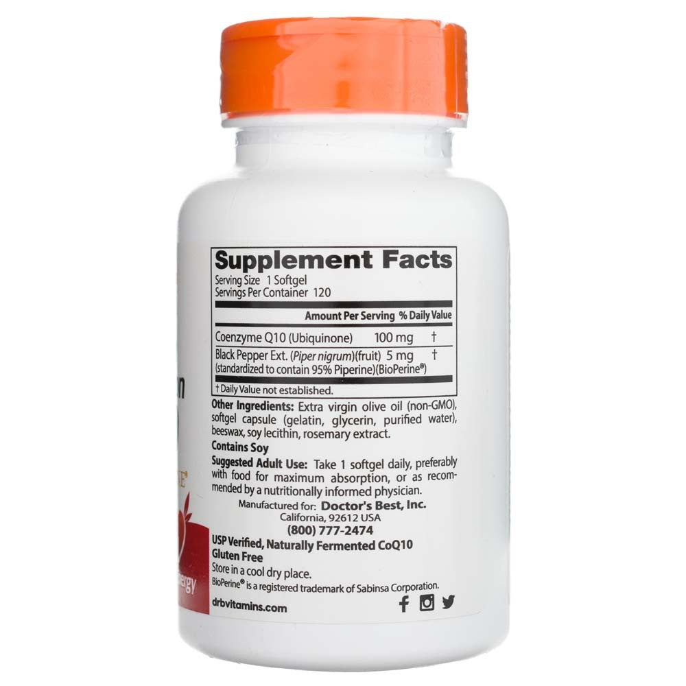 Geriausias gydytojo kofermentas Q10 100 mg - 120 kapsulių - Magnis.lt