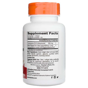 Geriausias gydytojo kofermentas Q10 100 mg - 120 kapsulių - Magnis.lt