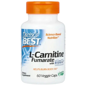 Doctor's Best L-karnitīna fumarāts ar Biosint karnitīniem 855 mg – 60 kapsulas