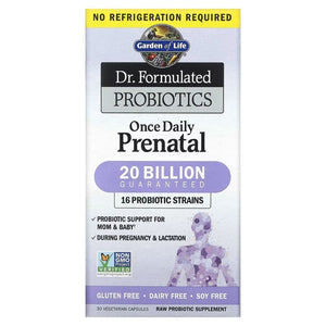 Garden of Life Dr. Formulated Probiotics Once Daily Prenatal - 30 kapsulių - Magnis.lt