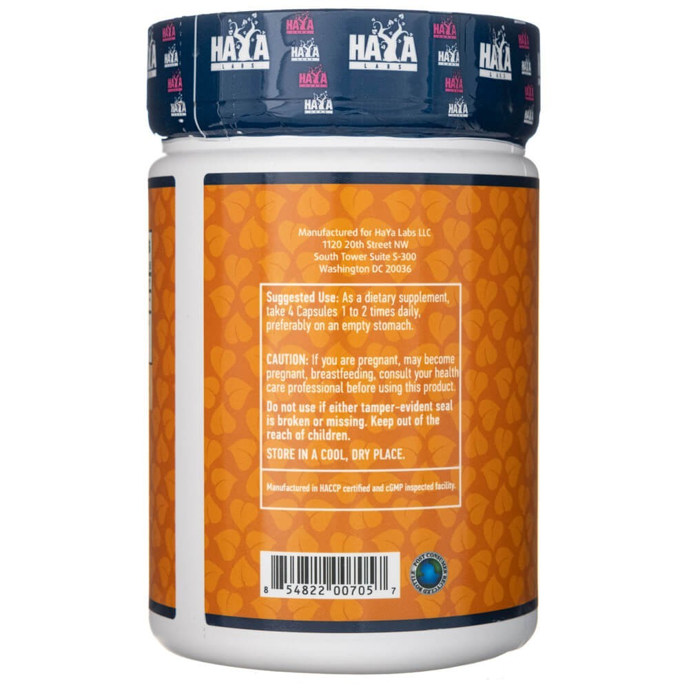 Haya Labs kreatīna monohidrāts 500 mg - 200 kapsulas