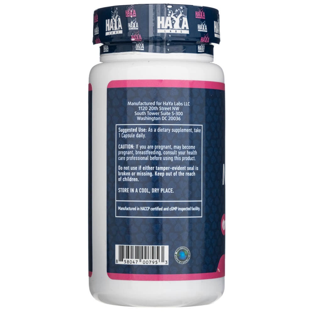 Haya Labs Triple sēņu komplekss 600 mg - 60 kapsulas
