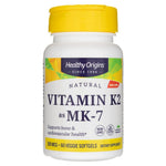 Sveikos kilmės vitaminas K2 kaip MK-7 100 mcg - 60 minkštųjų gelių - Magnis.lt