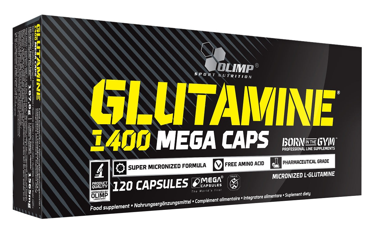 Glutamine Mega Caps - 120 caps - Olimp Nutrition