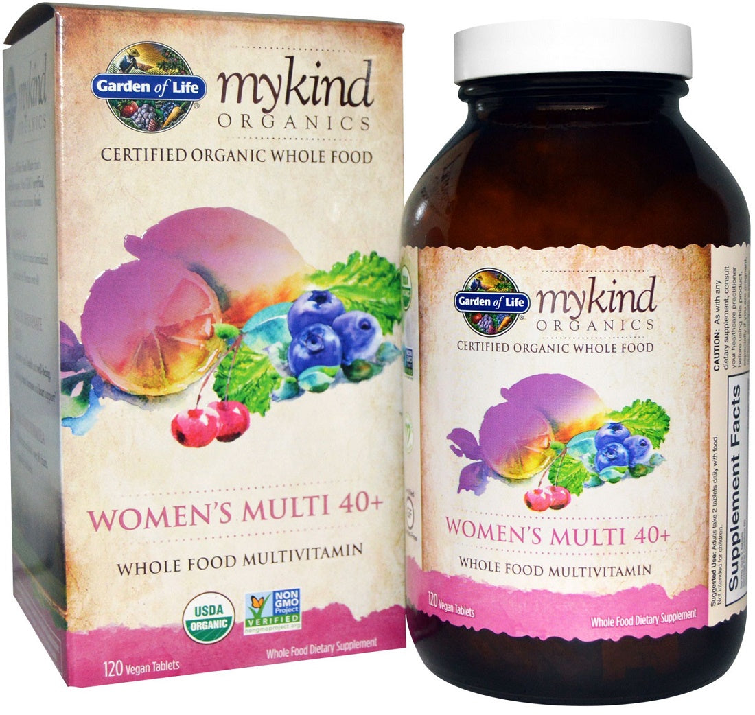 Mykind Women's Multi 40+ - 120 vegan tablets - Garden of Life