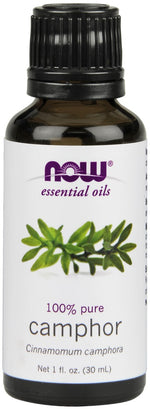 Essential Oil, Camphor Oil - 30 ml. - NOW Foods
