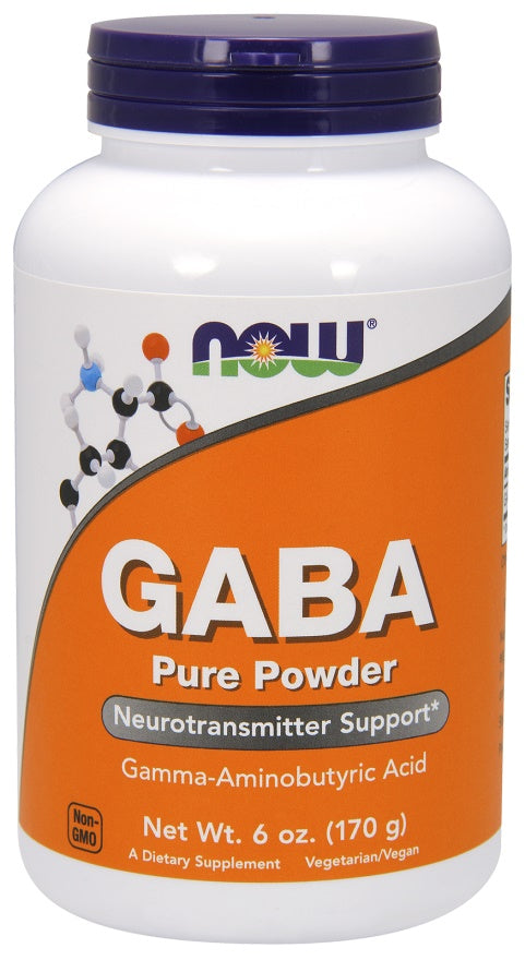 GABA, Pure Powder - 170 grams - NOW Foods