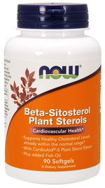 Beta-Sitosterol Plant Sterols - 90 softgels - NOW Foods