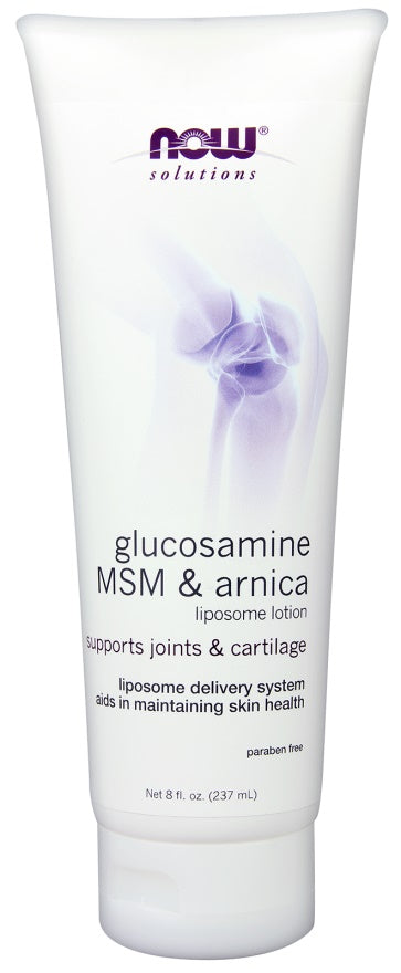 Glucosamine, MSM & Arnica Liposome Lotion - 237 ml. - NOW Foods
