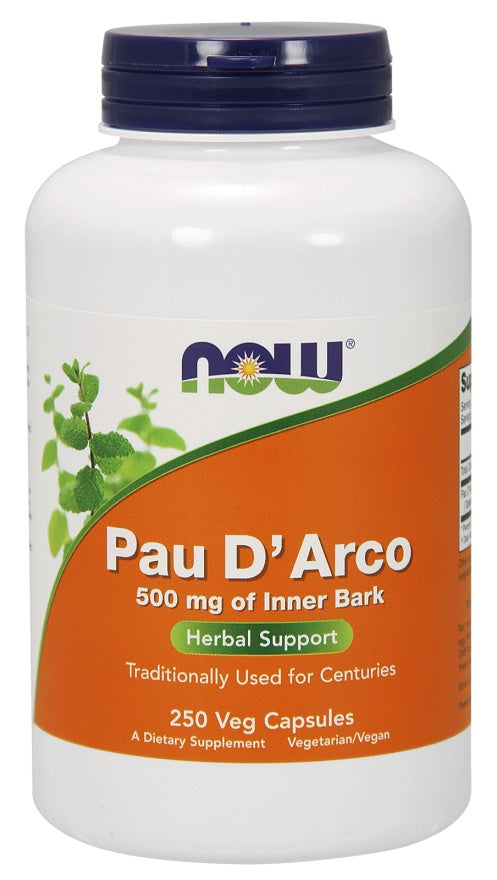 Pau D'Arco, 500mg - 250 vcaps - NOW Foods