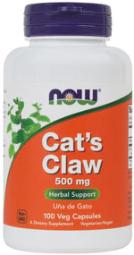 Cat's Claw, 500mg - 100 vcaps - NOW Foods