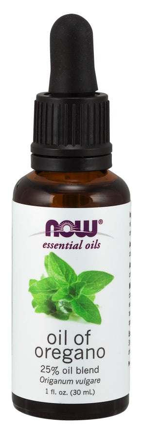 Essential Oil, Oil of Oregano Blend - 30 ml. - NOW Foods