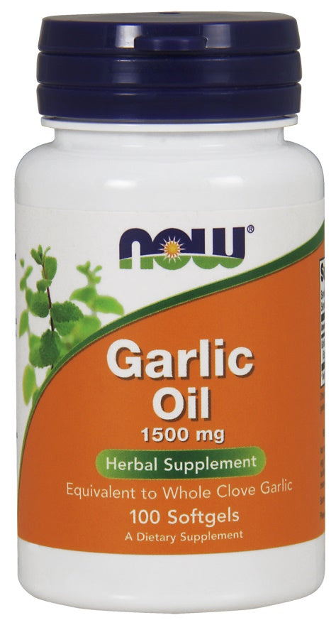Garlic Oil, 1500mg - 100 softgels - NOW Foods