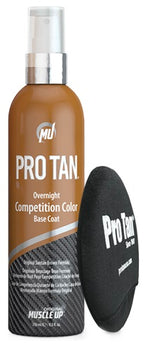 Overnight Competition Color Base Coat, (Spray With Applicator) - 250 ml. - Pro Tan