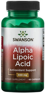 Alpha Lipoic Acid, 600mg - 60 caps - Swanson