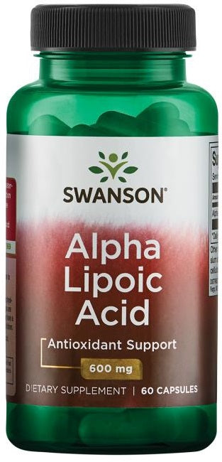 Alpha Lipoic Acid, 600mg - 60 caps - Swanson