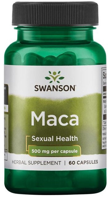 Maca Extract, 500mg - 60 caps - Swanson