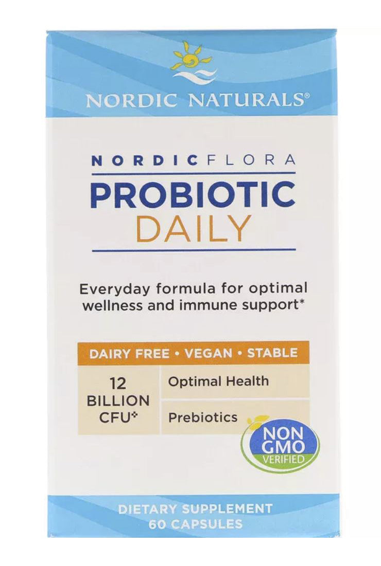 Nordic Flora Probiotic Daily - 60 caps - Nordic Naturals