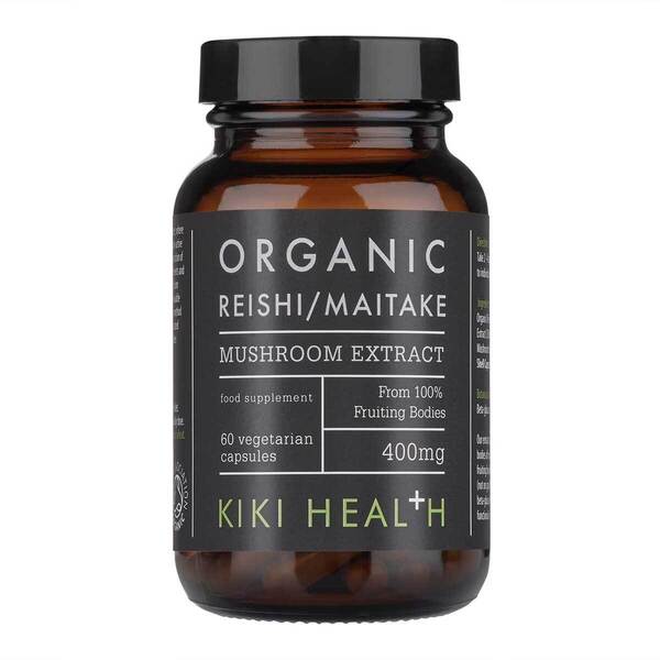 Reishi & Maitake Mushroom Extract - 60 vcaps - KIKI Health