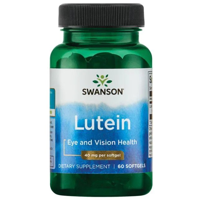 Lutein, 40mg - 60 softgels - Swanson