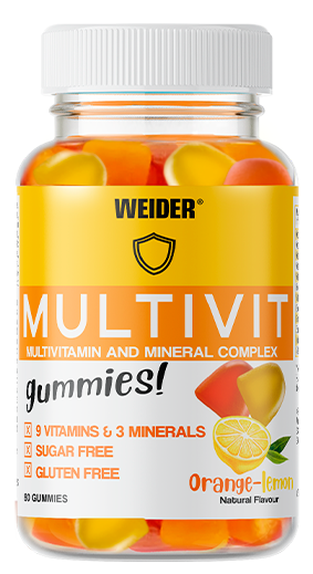 Multivit, Orange Lemon - 80 gummies - Weider