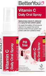 Vitamin C Daily Oral Spray, Natural Cherry and Pomegranate - 50 ml. - BetterYou