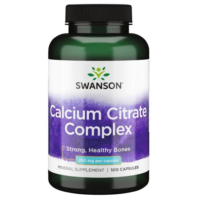 Calcium Citrate Complex, 250mg - 100 caps - Swanson