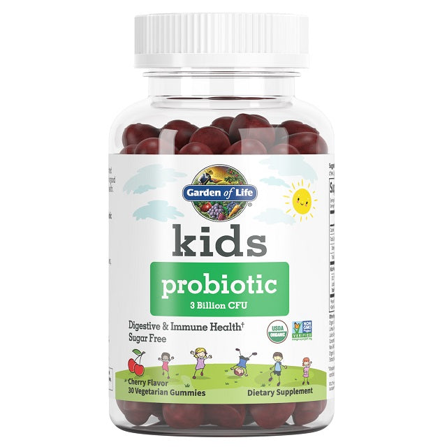 Kids Probiotic, 3 Billion CFU (Cherry) - 30 gummies - Garden of Life
