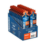 Endurance Sprint Isotonic Energy Gel + Caffeine, Orange - 20 x 60g - Applied Nutrition