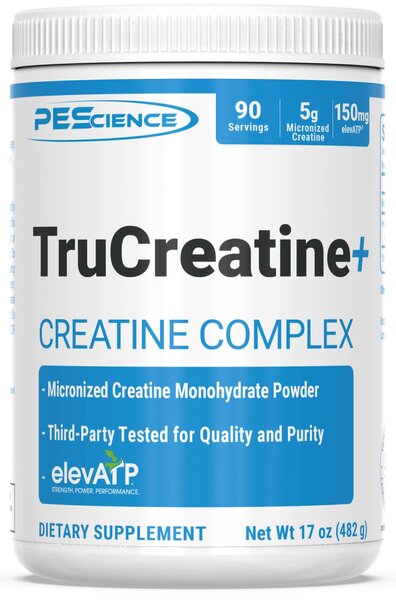 TruCreatine+ Powder, Unflavored - 482 grams - PEScience