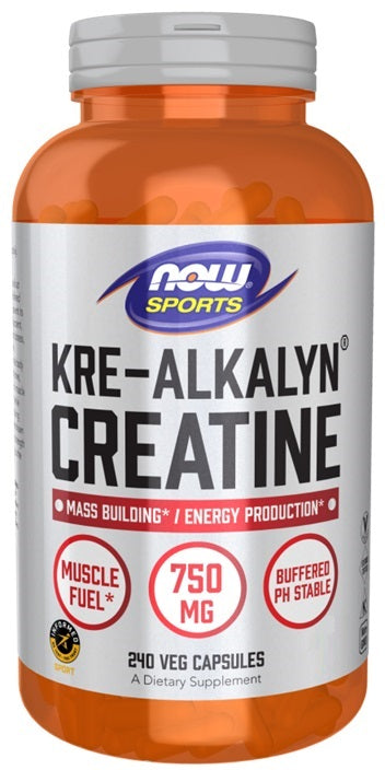 Kre-Alkalyn Creatine - 240 vcaps - NOW Foods