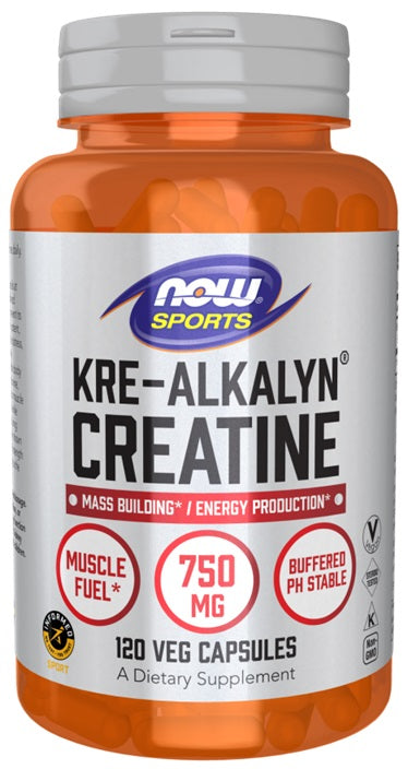 Kre-Alkalyn Creatine - 120 vcaps - NOW Foods