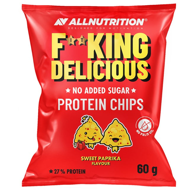 Fitking Delicious Protein Chips, Sweet Paprika - 60 grams - Allnutrition