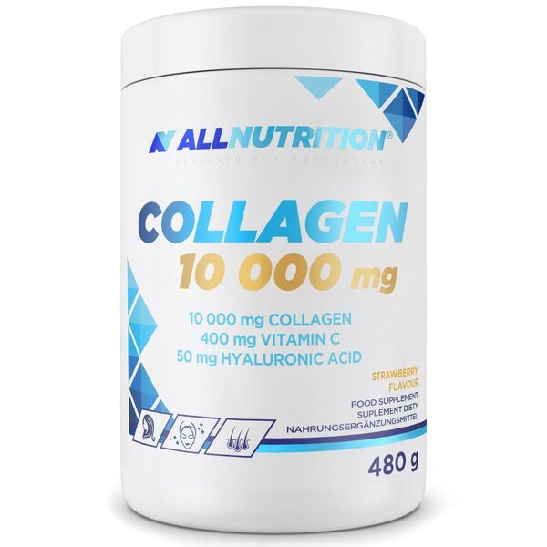 Collagen, Strawberry - 480 grams - Allnutrition