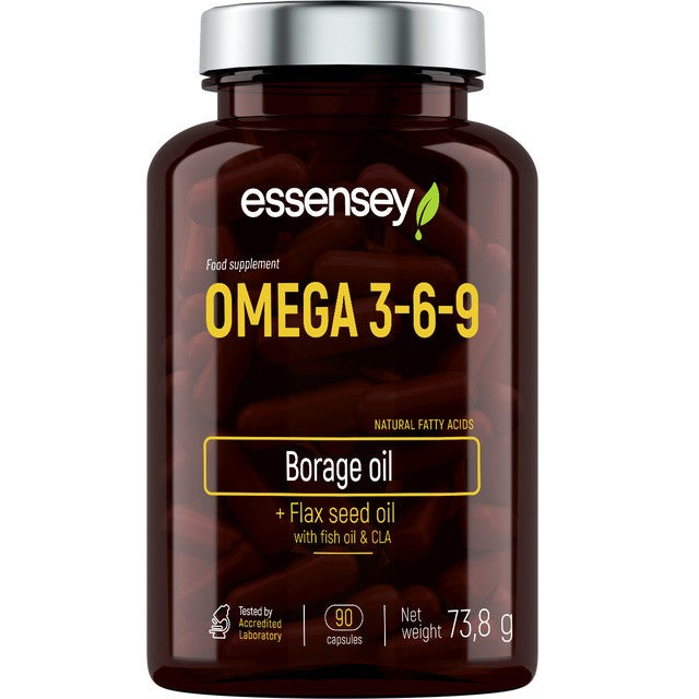 Omega 3-6-9 - 90 caps - Essensey