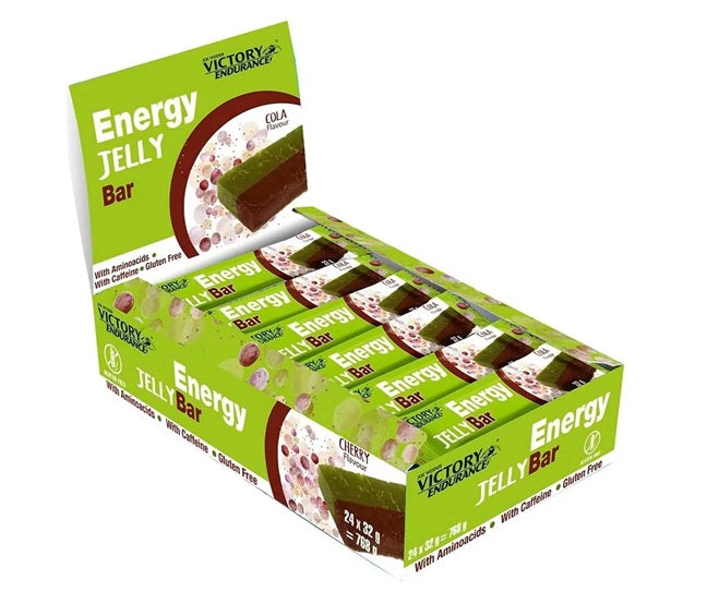 Joe Weider Victory Endurance Energy Jelly Bar, Cola - 24 x 32g - Weider